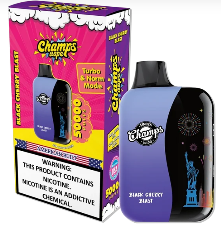 Champs Vape 50K All New Disposable | 50000 Puffs USA Made Kit