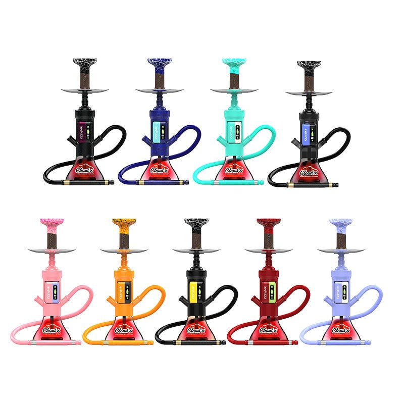Cloud X Hybrid Single Hose Hookah | FZZYBAR Vape Device