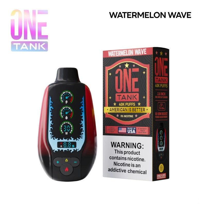 One Tank 40K Disposable Vape Price 19.99$ New Device