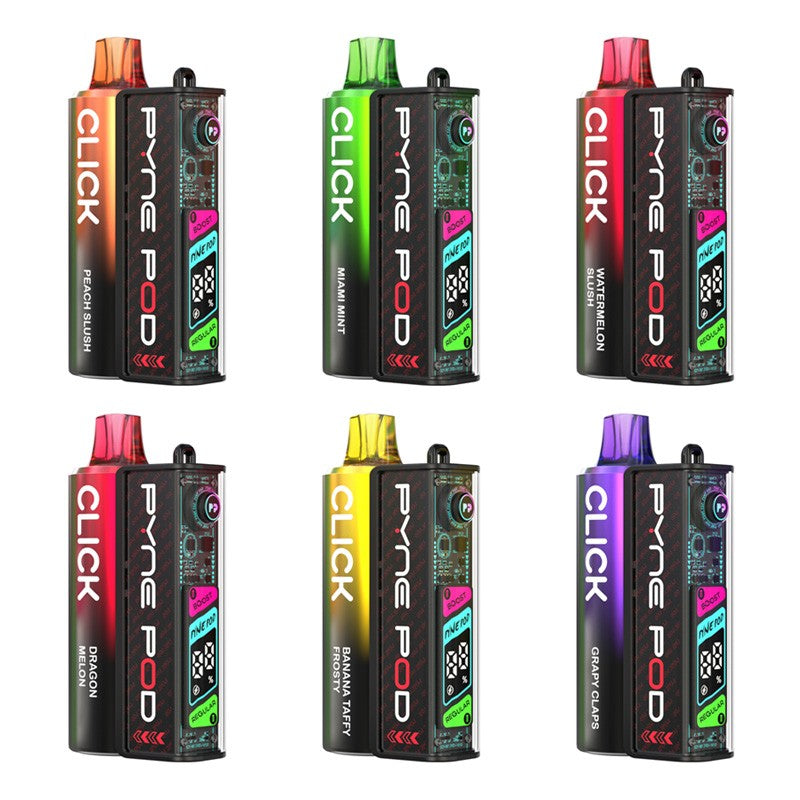 Pyne Pod Click 66K Disposable Vape Kit | Starter Device