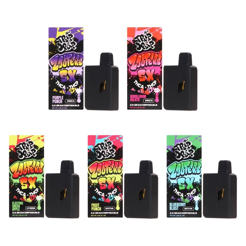 Trip Drip Zooters 5x Disposable - 2.5G THC-A blend