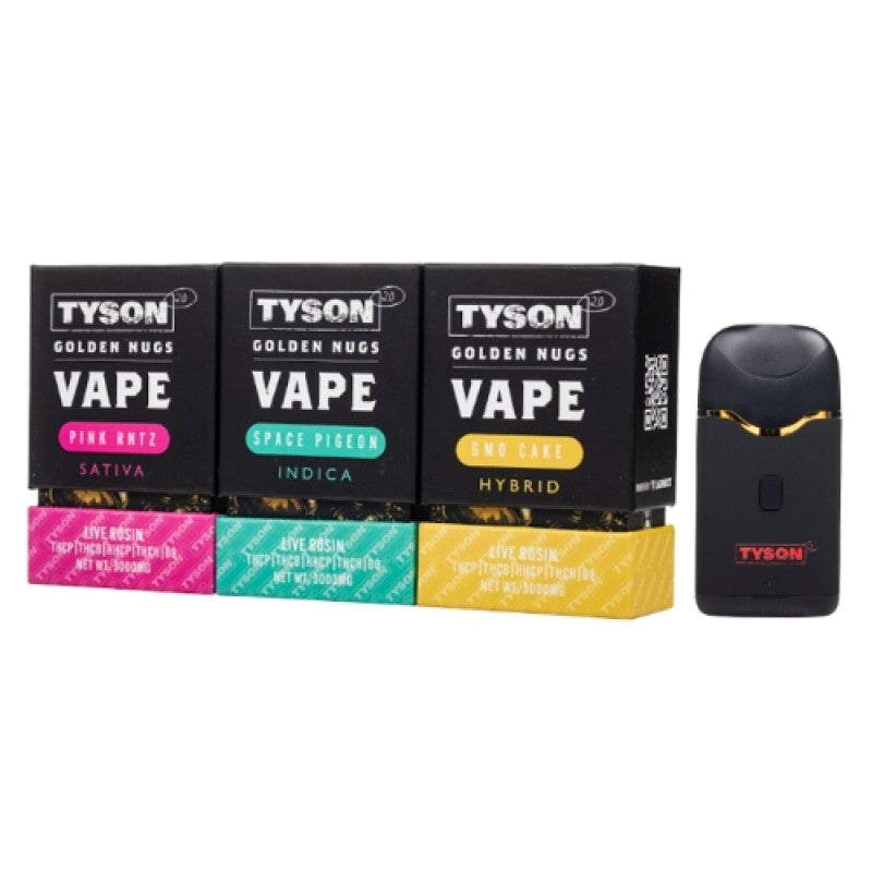 Tyson 2.0 Warrior Series Live Resin Disposable Vape Kit 3G