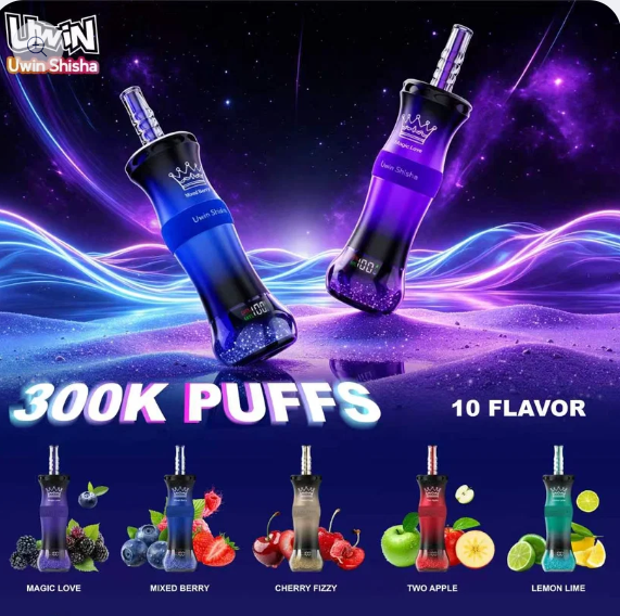 Uwin Shisha 300K Disposable Vape Kit - Al Fakher Price 16.99