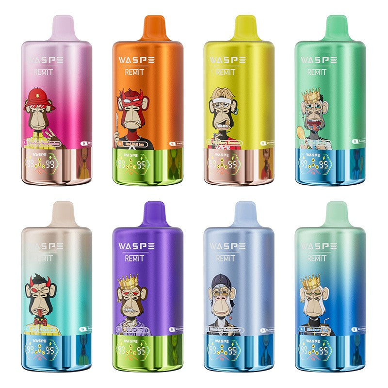 WASPE & Remit 4-in-1 100K Disposable Vape - Big Capacity 56ml