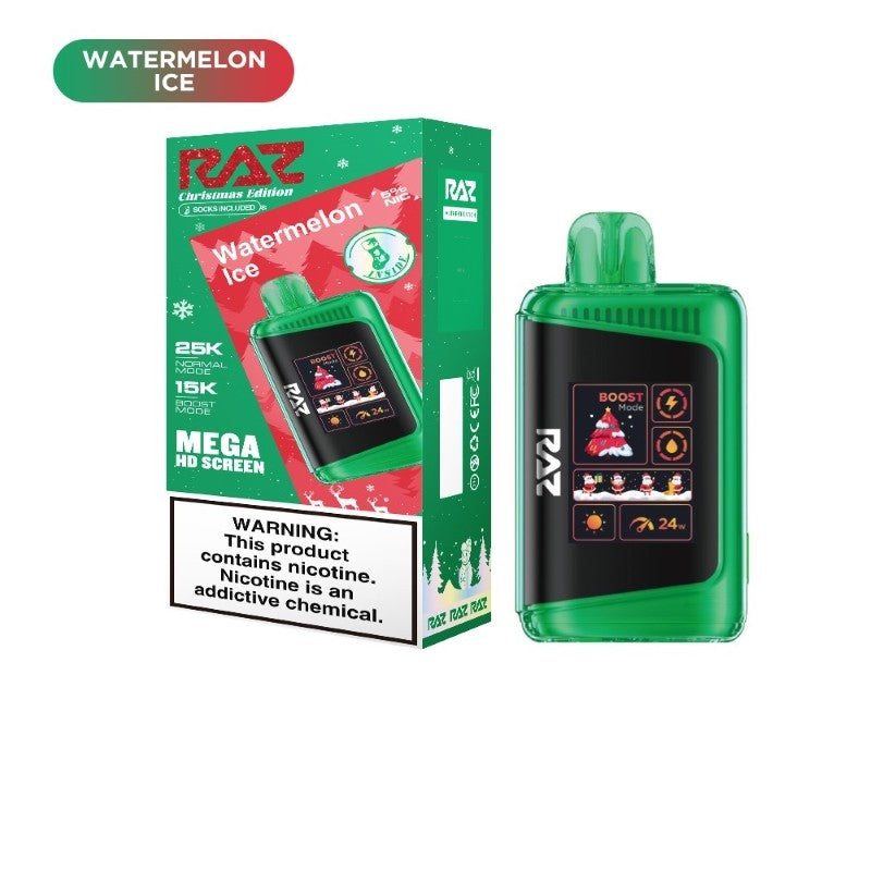 RAZ LTX 25K Christmas Edition Disposable Vape | 25000 Puffs vapexpertise.com RAZ LTX 25K Christmas Edition Disposable Vape | 25000 Puffs vapexpertise.com