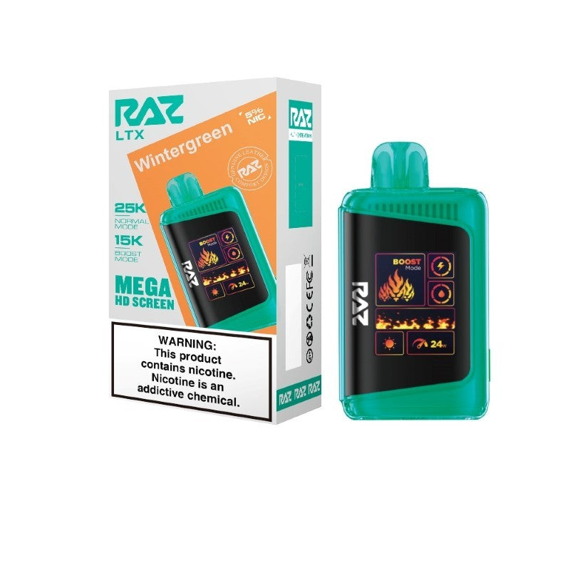 Wintergreen Raz Ltx 25000 Mah Wintergreen - Raz LTX 25K (DC25000) Vape - E-Liquids, Vapes & Pod Kits | Disposable Vapes & Nicotine Salts Blue Razz Ice Wintergreen Raz Ltx 25000 Mah Wintergreen - Raz LTX 25K (DC25000) Vape - E-Liquids, Vapes & Pod Kits | Disposable Vapes & Nicotine Salts Blue Razz Ice
