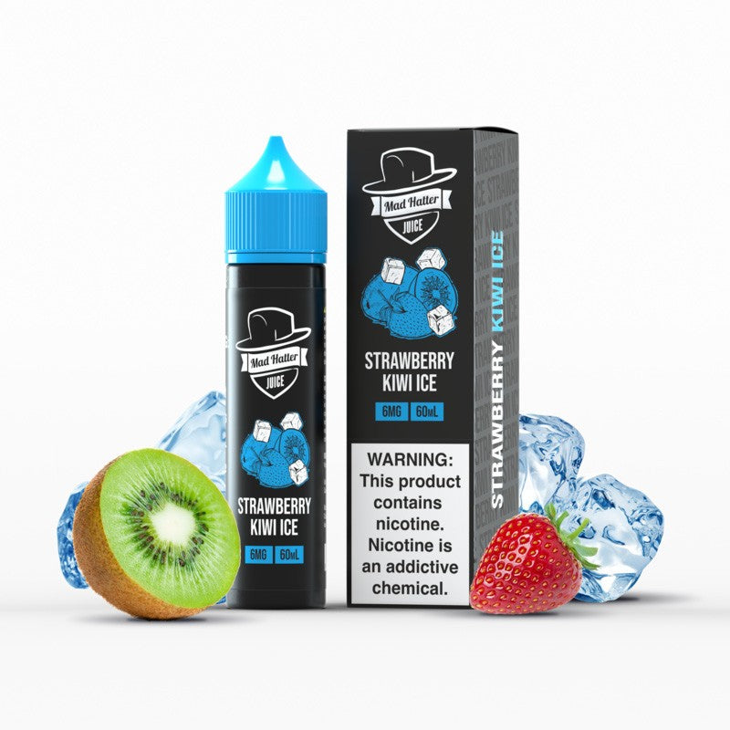 Mad Hatter Strawberry Kiwi Ice E-juice