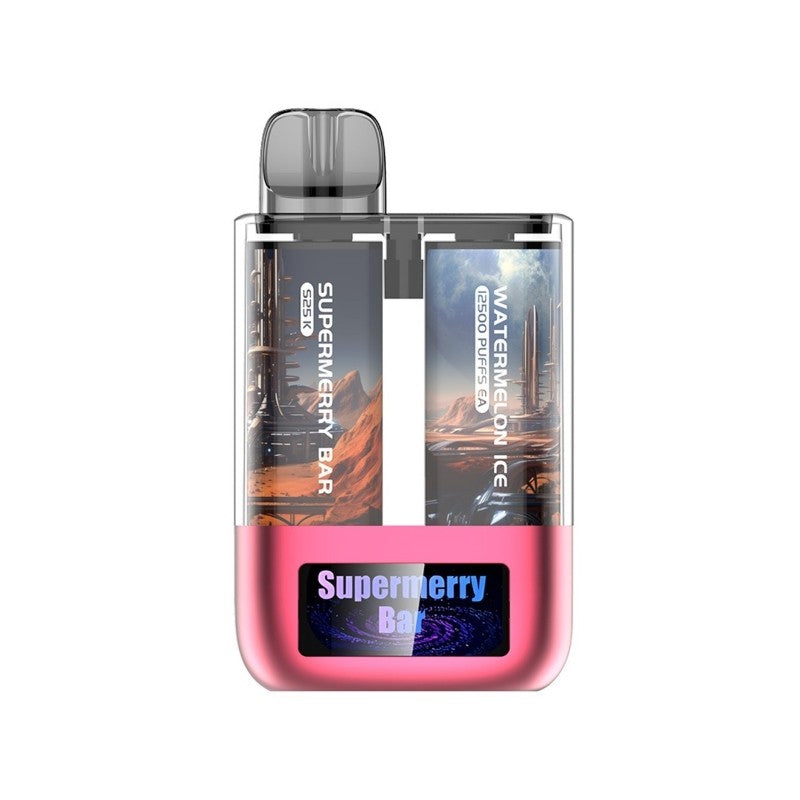 Supermerry Bar S25K Double Tank Disposable Vapes