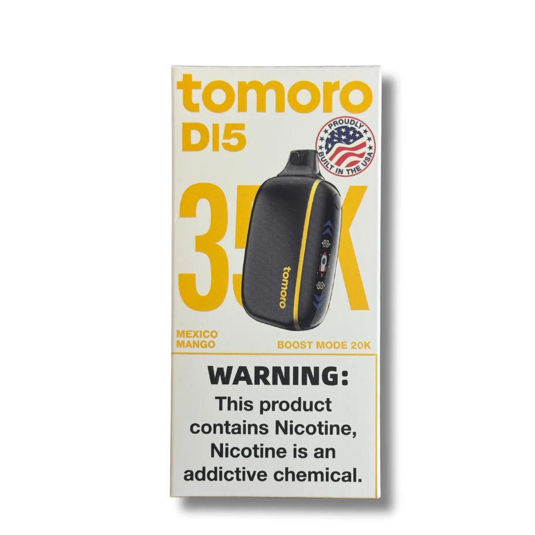 Tomoro D15 35K New Disposable Vape Kit - Price 10.99$