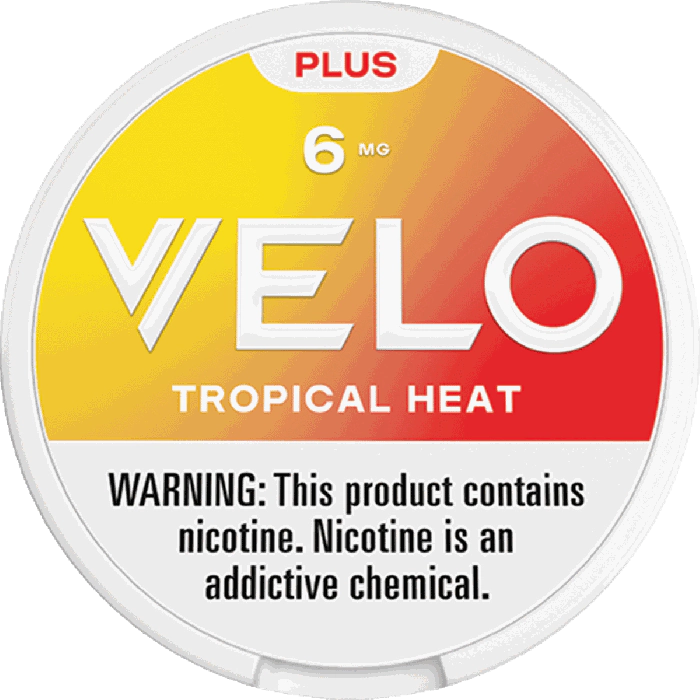 Velo Plus Tropical Heat Nicotine Pouches - Vape Price $5.99
