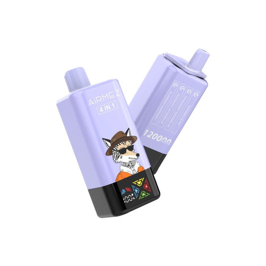 AiRMEZ Fox 4in1 120K Disposable Vape | 4-Flavor Switch 120000 Puffs