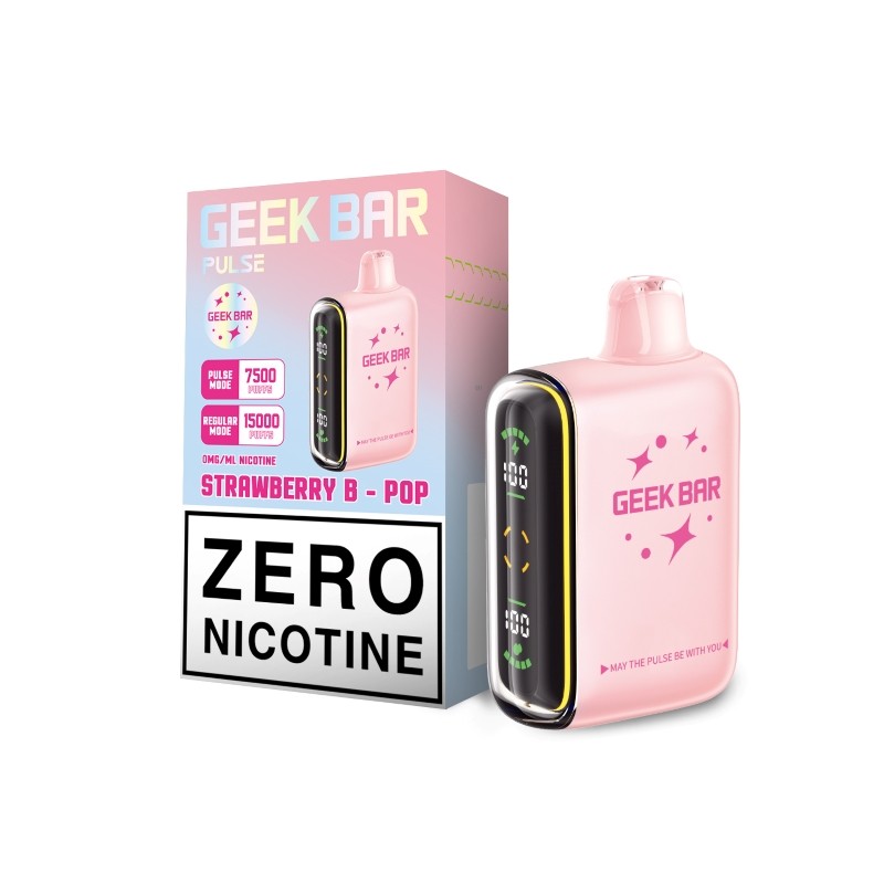 Geek Bar Pulse Zero Nicotine Disposable | Vape Device BRAND Online Here