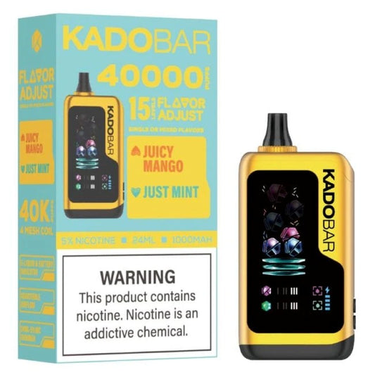 Kado Bar Flavor Adjust 40K Disposable Vape Kit 40000 Puffs