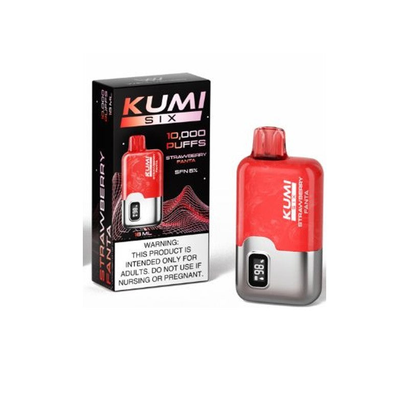 Kumi Six Disposable Vape 5% 18ml - 10000 Puffs