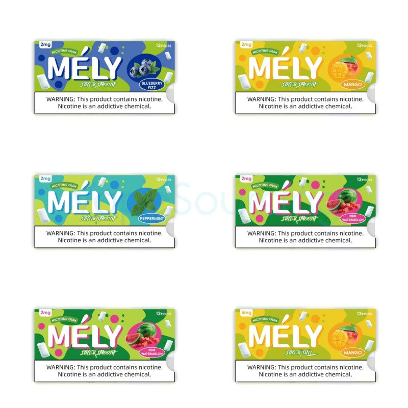 Mely Nicotine Gum - Quit Smoking Nicotine Products