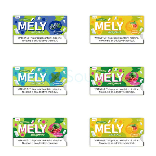 Mely Nicotine Gum - Quit Smoking Nicotine Products