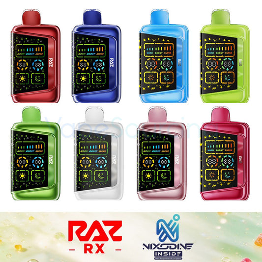 RAZ RX50K Nixodine Disposable Vape Kit - Price $20.99