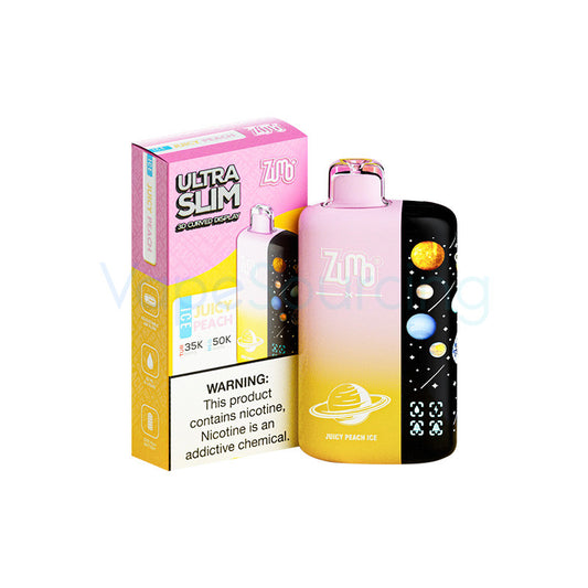 Zumo Ultra Slim 50K Disposable Vape Kit - 3D Curved Screen 50000 Puffs