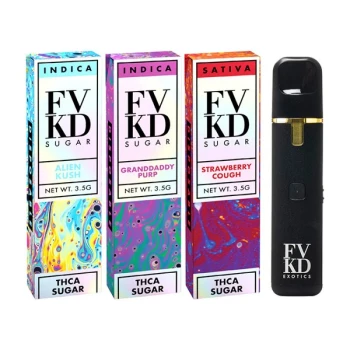 FVKD THCA Sugar | Live Resin Disposable 3.5 Grams